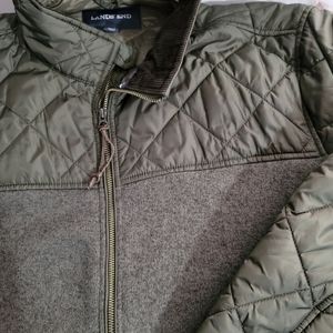 Lands End Lightweight Sweater Jacket